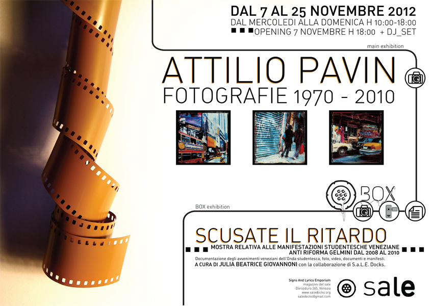 Attilio Pavin – Scusate il ritardo